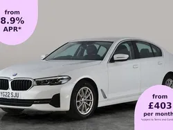 White Used 2022 BMW 520 Luxury Line Sedan | £25,986 (Super price)