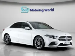 White Used 2019 Mercedes A180 AMG line Sedan | £17,800 (Fair price)