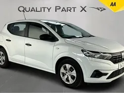 White Used 2021 Dacia Sandero Essentiel Hatchback | £8,200 (Super price)