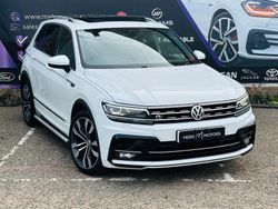 White Used 2017 VW Tiguan R-line SUV | £17,400 (Fair price)