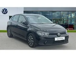 Deep black pearl Used 2022 VW Polo Life Hatchback | £16,672 (Fair price)