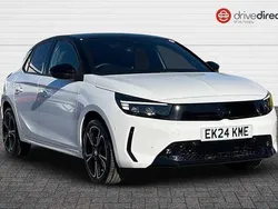 Special solid arctic white Used 2024 Vauxhall Corsa Ultimate Hatchback | £18,500 (Expensive)