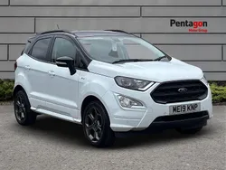 White Used 2019 Ford Ecosport ST-Line SUV | £10,995 (Fair price)