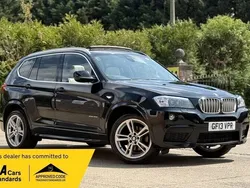 Black Used 2013 BMW X3 M Sport SUV | £8,290 (Fair price)