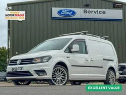 White Used 2016 VW Caddy Highline MPV | £17,994