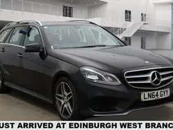 Black Used 2014 Mercedes E300 AMG Estate | £10,995 (Fair price)