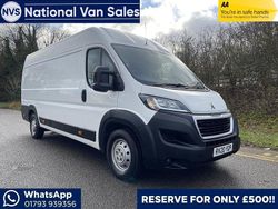 White Used 2020 Peugeot Boxer S Van | £9,190 (Fair price)