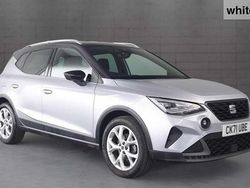 Silver Used 2021 Seat Arona FR SUV | £11,995 (Fair price)