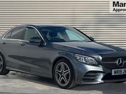 Grey Used 2019 Mercedes C200 AMG Line Premium Sedan | £18,012 (Fair price)