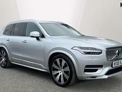 Bright silver Used 2020 Volvo XC90 Pro SUV | £33,615 (Fair price)