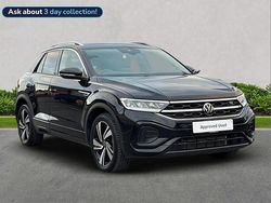 Black Used 2023 VW T-Roc R-line SUV | £21,850 (Fair price)