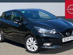 Black Used 2020 Nissan Micra Acenta Hatchback | £11,777 (Fair price)