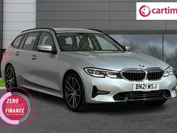 Silver Used 2021 BMW 320 Sport Line Estate | £21,943 (Good price)