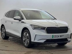 Moon white metallic Used 2024 Skoda Enyaq iV SUV | £27,500 (Fair price)
