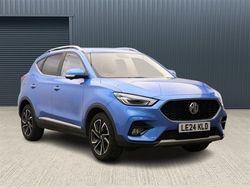 Blue Used 2024 MG ZS Exclusive Sedan | £17,995 (A bit pricey)