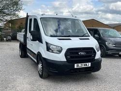 White Used 2021 Ford Transit S Sedan | £23,394 (Fair price)