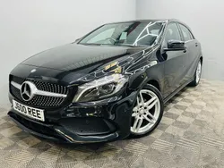 Black Used 2017 Mercedes A180 AMG Line Premium Plus Hatchback | £11,490 (Fair price)