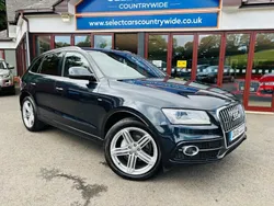 Blue Used 2016 Audi Q5 S-line plus SUV | £13,995 (Fair price)