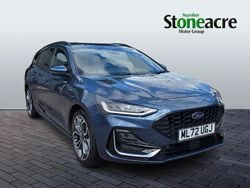 Blue Used 2022 Ford Focus ST-Line Estate | £17,295 (Fair price)