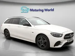 White Used 2021 Mercedes E300 AMG line Estate | £28,200 (Good price)