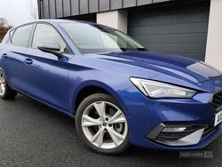 Blue Used 2021 Seat Leon FR Hatchback | £13,995 (Fair price)