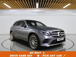 Grey Used 2018 Mercedes GLC250 AMG line Estate | £16,599 (Super price)