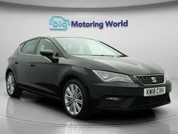 Black Used 2018 Seat Leon XCELLENCE Hatchback | £9,525 (Fair price)