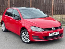 Red Used 2013 VW Golf VII SE Hatchback | £5,395 (Fair price)