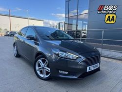 Grey Used 2017 Ford Focus Zetec Hatchback | £6,395 (Fair price)