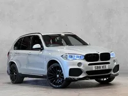 Silver Used 2018 BMW X5 M Sport SUV | £27,500 (Fair price)