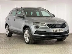 Grey Used 2018 Skoda Karoq SE L SUV | £13,745 (Fair price)