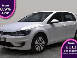 White Used 2019 VW e-Golf Hatchback | £10,175 (Fair price)
