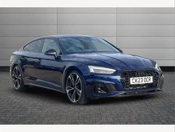 Blue Used 2023 Audi A5 Sportback Black Edition Hatchback | £30,950 (Fair price)