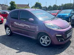 Purple Used 2013 Peugeot 107 Allure Hatchback | £3,295 (Fair price)