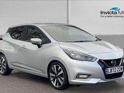 Silver Used 2022 Nissan Micra Tekna Hatchback | £12,651 (Fair price)
