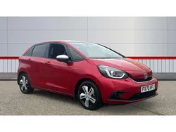 Red Used 2020 Honda Jazz Hybrid Hatchback | £15,717 (Fair price)
