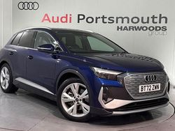 Blue Used 2022 Audi Q4 e-tron S-Line SUV | £26,390 (Expensive)