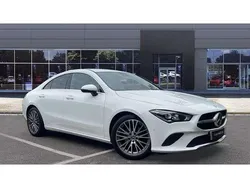 White Used 2023 Mercedes CLA200 Executive Coupe | £27,776 (Fair price)