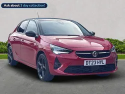 Red Used 2023 Vauxhall Corsa Hatchback | £13,532 (Fair price)
