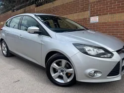 Silver Used 2013 Ford Focus Zetec Hatchback | £2,990 (Fair price)