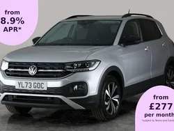 Silver Used 2023 VW T-Cross Black Edition SUV | £19,714 (Fair price)