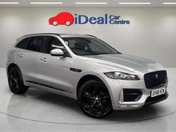 Silver Used 2018 Jaguar F-Pace R-Sport SUV | £12,990 (Good price)