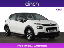 White Used 2018 Citroën C3 Feel Hatchback | £8,599 (Fair price)