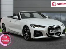 White Used 2021 BMW 420 M Sport Cabriolet | £28,933 (Good price)
