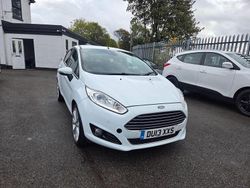 White Used 2013 Ford Fiesta Titanium X Hatchback | £3,799 (Fair price)