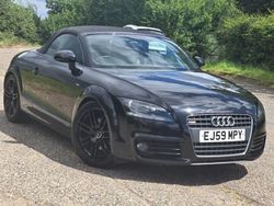 Black Used 2010 Audi TT Roadster S-Line Cabriolet | £8,450 (A bit pricey)