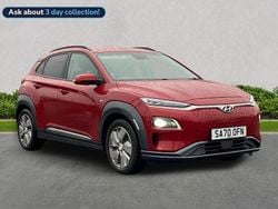Red Used 2020 Hyundai Kona Premium SE SUV | £12,418 (Fair price)