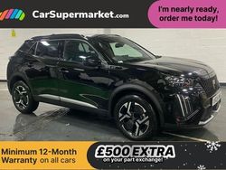 Black Used 2024 Peugeot 2008 GTi SUV | £21,697
