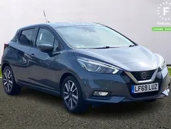 Grey Used 2019 Nissan Micra Tekna Hatchback | £9,599 (Fair price)
