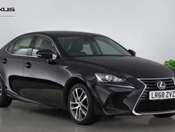 Black Used 2018 Lexus IS300h Executive Line Sedan | £16,750 (Fair price)